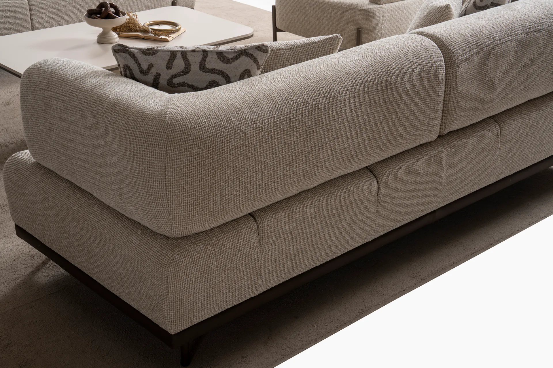 Verona Krem Koltuk Takımı